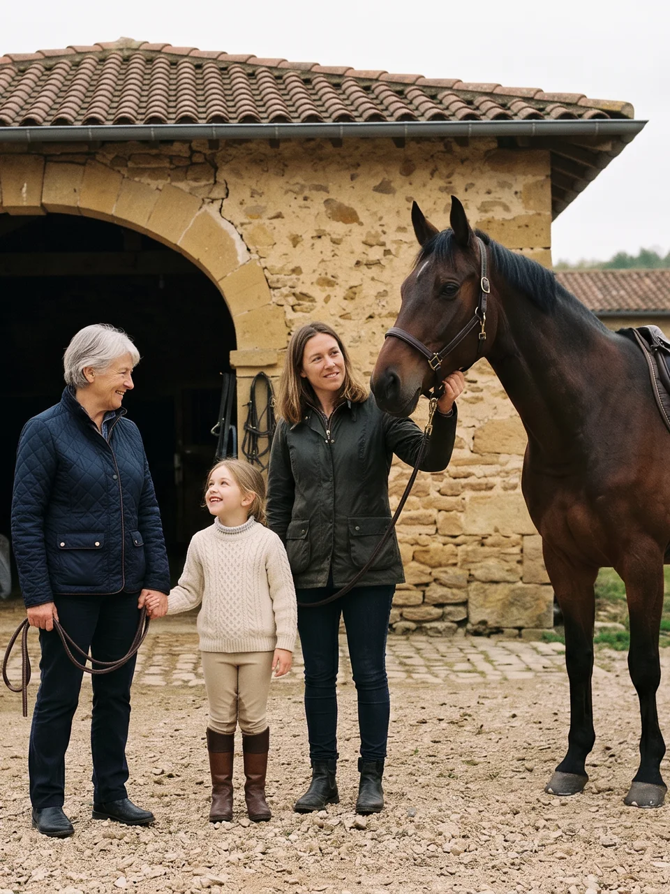 L'équipe, Les Écuries CPS, centre équestre à Murinais